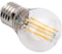 Светодиодная лампа General Lighting Systems Филамент прозрачный E27 10Вт 230В 910Лм 2700К Теплый белый свет Шар GLDEN-G45S-12-230-E27-2700 661012 3