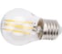 Светодиодная лампа General Lighting Systems Филамент прозрачный E27 10Вт 230В 910Лм 2700К Теплый белый свет Шар GLDEN-G45S-12-230-E27-2700 661012 4