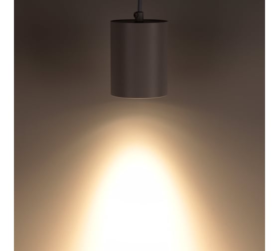 Подвесной светильник RITTER Arton цилиндр, провод 1м, 80x100, LED, 12Вт, 960Лм, 4200К, алюминий, белый 59984 5