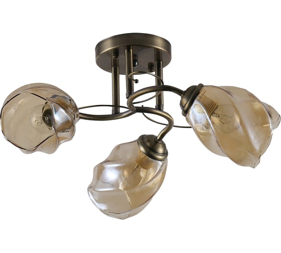 Люстра Rivoli Bruna 9130303 3xЕ27, 40 Вт, модерн Б0054736