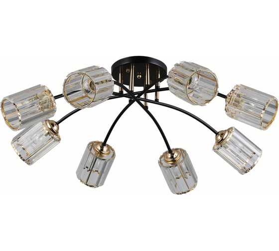 Люстра Rivoli Emanuelle 9101308 8 Е27, 60 Вт, модерн Б0053403
