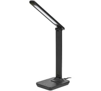 Настольный светильник IEK LED 2009 7Вт, диммер, черный LDNL0-2009-1-VV-7-K02