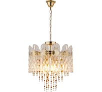 Люстра Rivoli Margrit 1079205 5xЕ14, 40 Вт, хрусталь, классика Б0052471