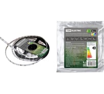 Светодиодная лента TDM ELECTRIC SMD5050+SMD2835 60LED/м-IP20-12 В-8 Вт/м-RGB+3000 К (5 м) SQ0331-0376
