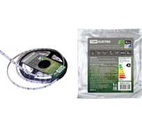 Светодиодная лента TDM ELECTRIC SMD5050+SMD2835 60LED/м-IP20-12 В-8 Вт/м-RGB+6000 К (5 м) SQ0331-0372