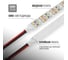 Светодиодная лента TDM ELECTRIC SMD3528-240-20-12-192-3200 240LED/м, IP20, 12В, 19,2Вт, 3200К, SQ0331-0087 3