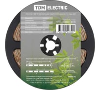 Светодиодная лента TDM ELECTRIC SMD5050-60-20-12-144-RD 60LED/м, IP20, 12В, 14,4Вт, красный, (У) SQ0331-0176