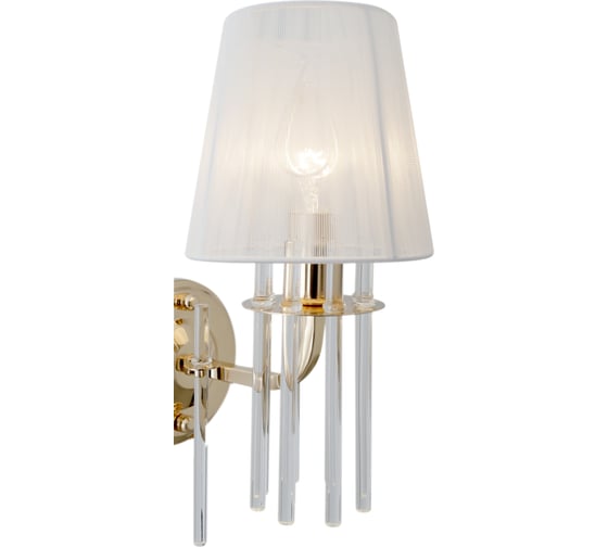 Бра Rivoli Lilith 1039401 настенный 1xЕ14 40 Вт хрусталь Б0054949