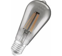 Умная Bluetooth лампа LEDVANCE SMART+ Filament Edison Dimmable 44 6 W/2700K E27 4058075486140