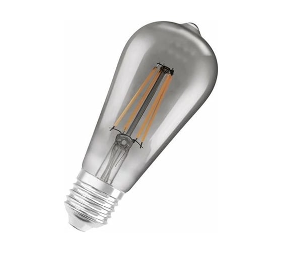Умная Bluetooth лампа LEDVANCE SMART+ Filament Edison Dimmable 44 6 W/2700K E27 4058075486140 1