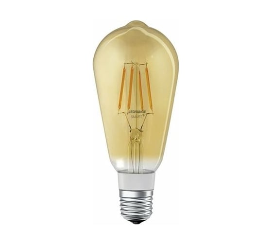 Умная Bluetooth лампа LEDVANCE SMART+ Filament Edison Dimmable 55 6 W/2400K E27 4058075208605