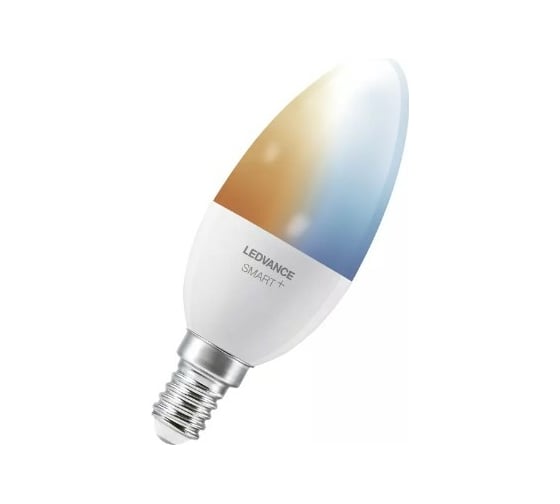 Умная Bluetooth лампа LEDVANCE SMART+ Candle Tunable White 40 5 W/2700…6500K E14 4058075485235