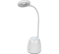 Настольный светильник IEK LED 2029 5Вт, диммер, белый LDNL6-2029-1-VV-05-K01