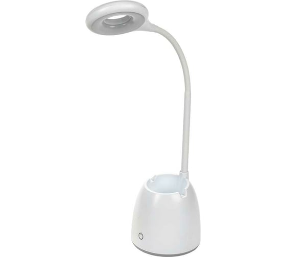 Настольный светильник IEK LED 2029 5Вт, диммер, белый LDNL6-2029-1-VV-05-K01