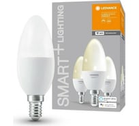 Умная WiFi лампа LEDVANCE Х3 SMART+ WiFi Candle Diable 40 5 W/2700K E14 9 (x3) 4058075485891