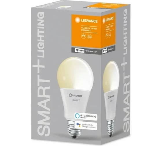 Умная WiFi лампа LEDVANCE SMART+ WiFi Classic Diable 100 14 W/2700K E27 4058075485471