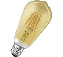 Умная WiFi лампа LEDVANCE SMART+ WiFi CL Edison Gold DIM 53 6W/824 E27 4058075610545