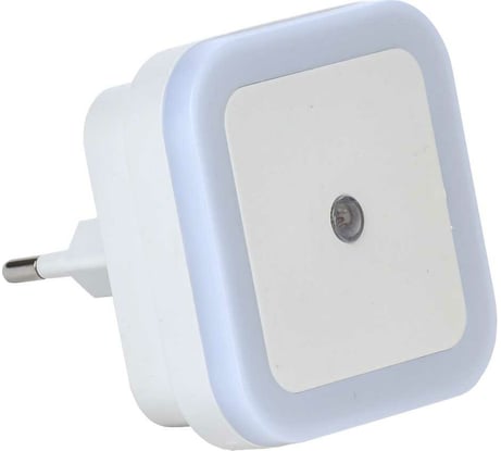 Светильник-ночник IEK 018 квадрат, датчик освещенности, 220В LDNN8-018-SQ-P-00-S-K01