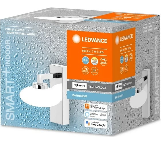 Умный светильник LEDVANCE SMART WIFI ORBIS ELYPSE120 IP44TWCRLEDV 4058075573925