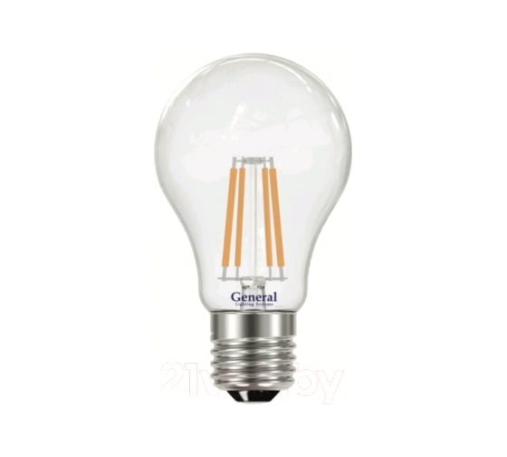 Светодиодная лампа General Lighting Systems GLDEN-A60S-B-8-230-E27-2700 660219
