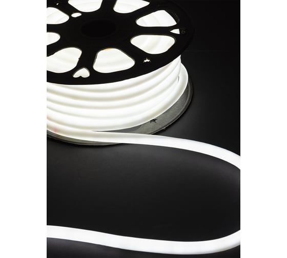 Гибкий круглый неон TDM SMD2835-120 LED/м-220 В-6,5 Вт/м-IP67-6000 K, 25 м SQ0331-1518