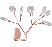 Настенный светильник Crystal lux EVITA AP9 COPPER/TRANSPARENT
