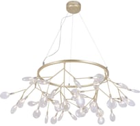 Подвесная люстра Crystal lux EVITA SP45 D GOLD/TRANSPARENT