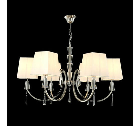 Подвесная люстра Crystal lux MARSELA SP-PL6 NICKEL