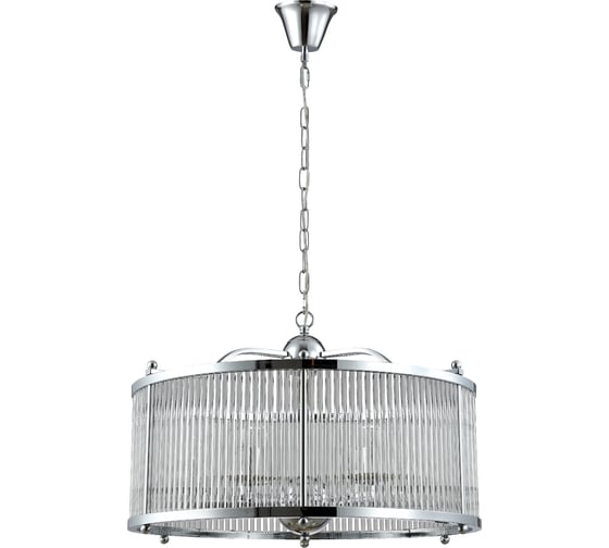 Подвесная люстра Crystal lux TADEO SP6 D600 CHROME/TRANSPARENTE 1
