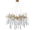 Подвесная люстра Crystal lux REINA SP8 D1000 GOLD PEARL 1