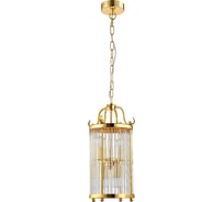 Подвесной светильник Crystal lux TADEO SP4 D200 GOLD/TRANSPARENTE