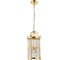 Подвесной светильник Crystal lux TADEO SP4 D200 GOLD/TRANSPARENTE 1