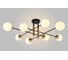 Потолочная люстра Crystal lux FIDEL PL8 BLACK 2