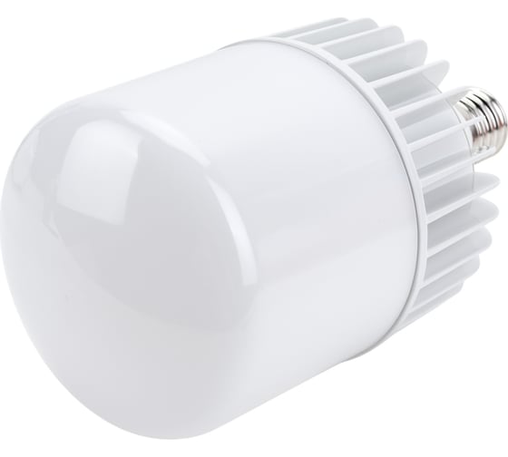 Универсальная высокомощная светодиодная лампа General Lighting Systems E40, энергоэффективная лампочка – Цилиндр, световой поток 10000 лм (люмен), мощность 150 Вт, холодный белый 6500К 661082