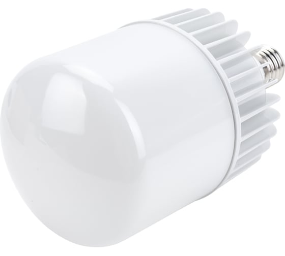 Универсальная высокомощная светодиодная лампа General Lighting Systems E40, энергоэффективная лампочка – Цилиндр, световой поток 14000 лм (люмен), мощность 200 Вт, холодный белый 6500К 661160