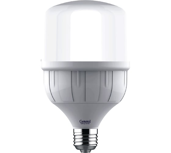 Универсальная высокомощная светодиодная лампа General Lighting Systems E27, энергоэффективная лампочка – Цилиндр, световой поток 2200 лм (люмен), мощность 27 Вт, нейтральный белый 4000К 661016 1