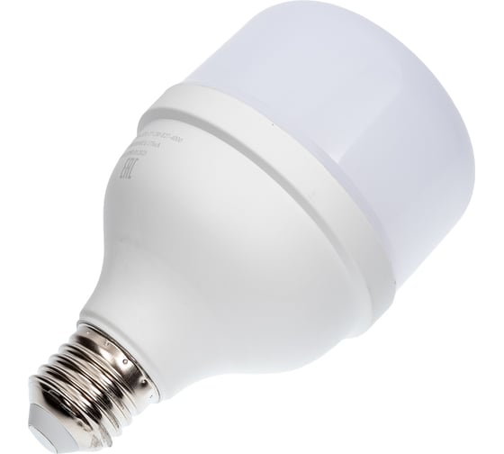 Универсальная высокомощная светодиодная лампа General Lighting Systems E27, энергоэффективная лампочка – Цилиндр, световой поток 2200 лм (люмен), мощность 27 Вт, нейтральный белый 4000К 661016