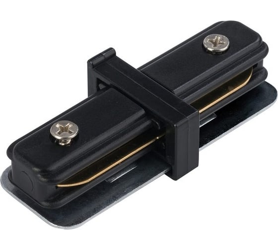 Соединитель для встраивоемого шинопровода General Lighting Systems G-1-TT-I-IP20-B 1-фазный, прямой черный 580908 1
