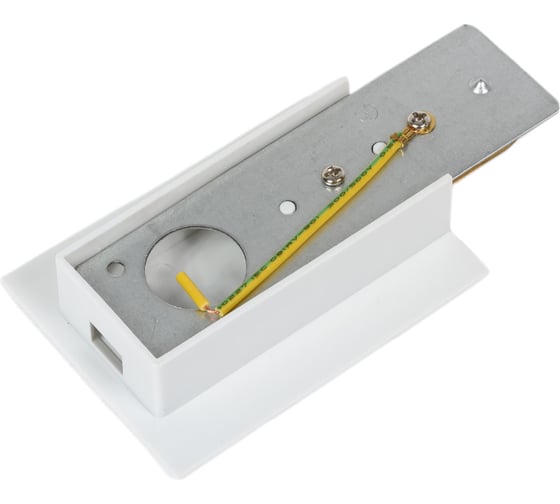 Ввод питания General Lighting Systems G-1-P-I-IP20-W 1-фаз. встраиваемый белый 581102