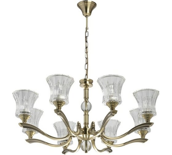 Люстра MW LIGHT Аманда 8-40W E14 220 V 481013908