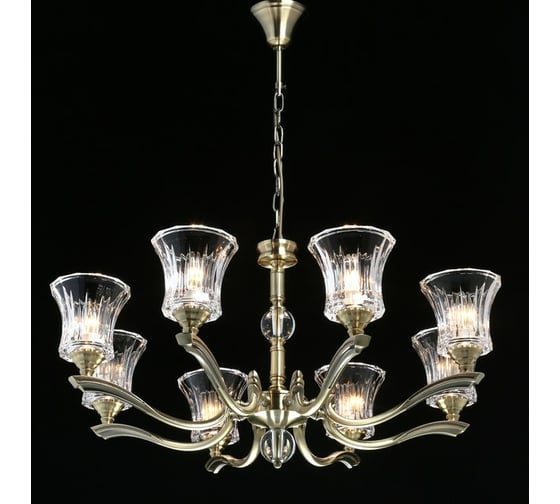 Люстра MW LIGHT Аманда 8-40W E14 220 V 481013908