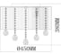 Люстра MW LIGHT Жаклин 6-60W E14 220 V 465016906 8