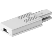 Cоединитель - коннектор для шинопровода FERON белый, LD1012, 41985 21740626