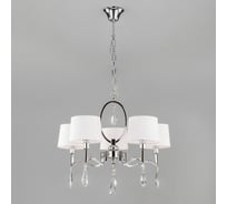Подвесной светильник Eurosvet Strotskis 10127 5 хром прозрачный хрусталь a054435