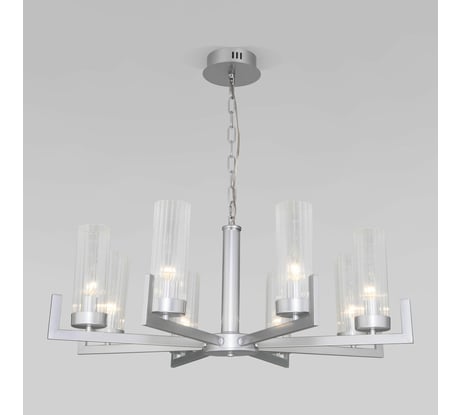 Подвесной светильник Eurosvet 60133 8 серебро a057760