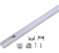 Врезной профиль для ленты LED Gauss гл 12mm - 2m BT415