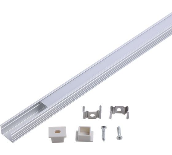 Врезной профиль для ленты LED Gauss гл 12mm - 2m BT415 1