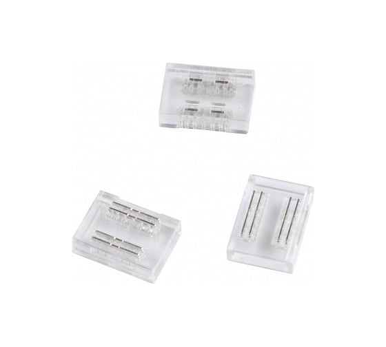Коннекторы для RGB светодиодных лент General Lighting Systems 12мм 10шт GSC12-RGB-SS-IP20-COB 520901 1
