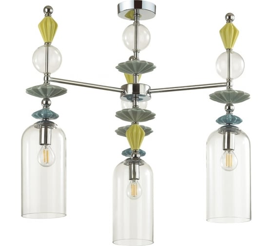 Люстра ODEON LIGHT E14, 3х40W, BIZET 4893/3C