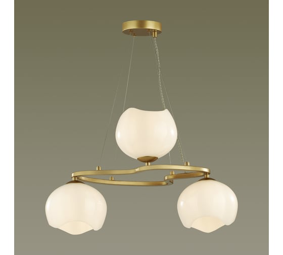 Люстра ODEON LIGHT E14, 3х40W, WATERLILY 4873/3